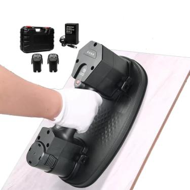 Imagem de KKSOUFX Levantador EléTrico A VáCuo Com Ventosa, Levanta Azulejos De Até 200 Kg, Com Bateria De 1/2 16,8 V Para Madeira, MáRmore, Granito, Vidro, Azulejo E Concreto