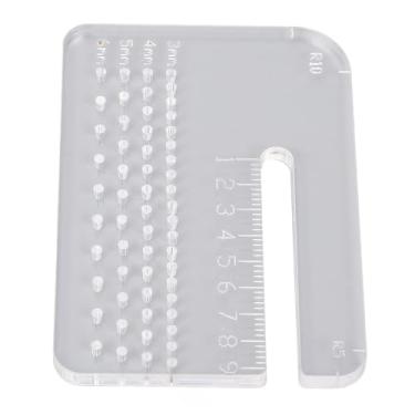 Imagem de Zerodis Placa de Auxílio para Perfuração de Costura de Couro Coleção de Artesanato Artigos de Couro Ferramentas de Ferramentas de para Perfuração Precisa Construção Robusta para Artesanato e Design Perfurador de Costura de