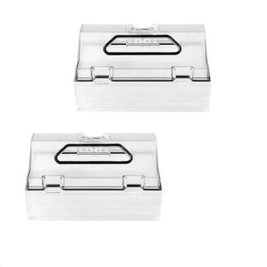 Imagem de Caixa de Peças Substituição para Aspirador Robô W10 Acessórios Varredura Plástico Bem Fabricado Fácil Substituir Mantém o Desempenho Limpeza Reduz a Infiltração Pólen Acessório Manutenção Rotineira