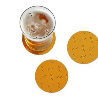 Imagem de Porta Copos Com Ilustração Personalizada Varinha Mágica Fundo Mágico - Tamanho 10x10 cm