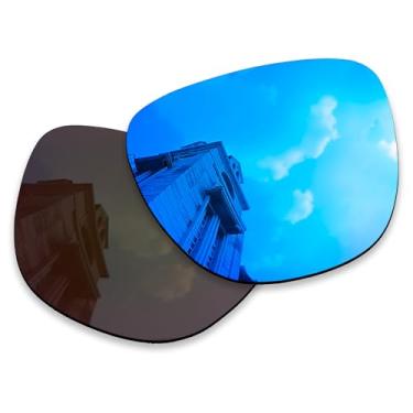 Imagem de Betterun Lentes de reposição polarizadas azuis para óculos inteligentes Ray-Ban Meta Wayfarer RW4008 53 mm
