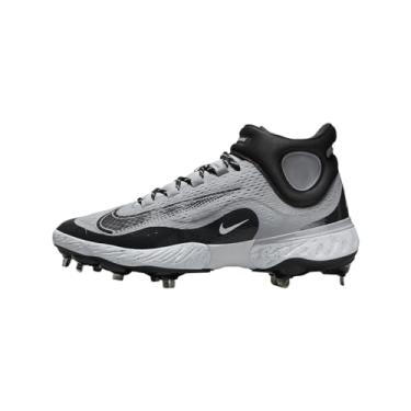 Imagem de Nike Tênis esportivo masculino e feminino Alpha Huarache Elite 4 - Preto-Preto (39), Cinza lobo branco cinza escuro fumê, 38 BR