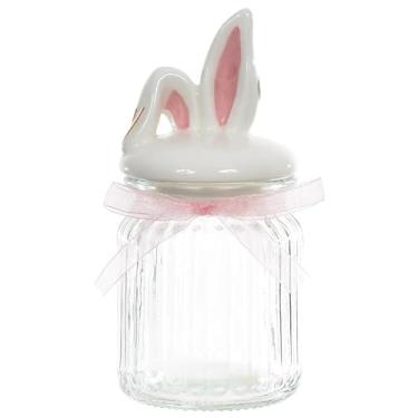 Imagem de Pote hermético de vidro Orelhas de Coelho de Páscoa 300 ml