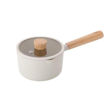 Imagem de Leiteira 16cm/1,4l - Indução Com Revestimento Cerâmico - Fika - Neoflam - Pérola