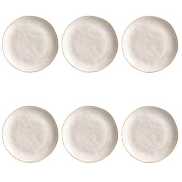 Imagem de Conjunto De Pratos Fundos 06 Peças Orgânico Latte Porto Brasil