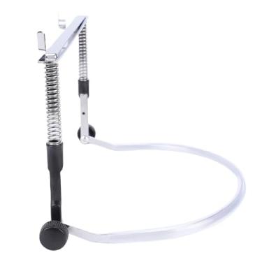 Imagem de Alomejor Porta de Gaita, Suporte Profissional de Pescoço da Gaita Preto, Cinta de Pescoço, Quadro Ajustável Resistente