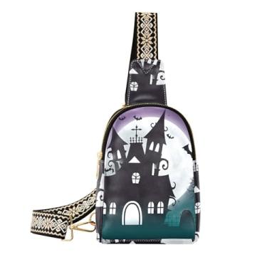 Imagem de CEBUGI Bolsa tiracolo feminina pequena de couro, para trilhas, viagens, atividades ao ar livre