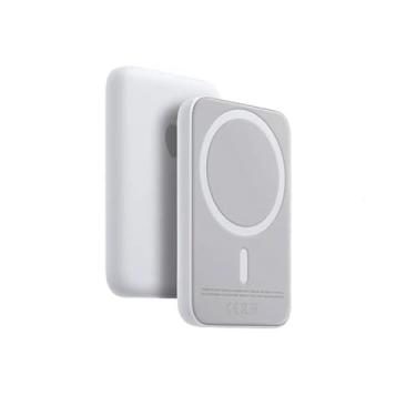 Imagem de Power Bank 10.000 mAh, Carregador Portátil Turbo por Indução Carregamento Rápido Compatível com Iphone, Bateria Externa Compacta Magnética Premium Peining