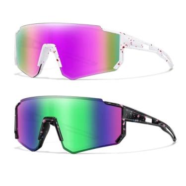 Imagem de Kit 2 Óculos de Sol Esportivo Infantil Com Proteção UV400