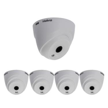 Imagem de Kit 5 Câmeras HDCVI 1 Megapixel HD 20m VHL 1120 D G2 Intelbras