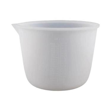 Imagem de Conjunto De Copos Medidores De Silicone 1000ml 600ml 450ml 350ml 250ml