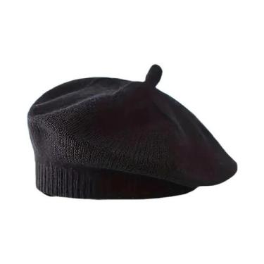 Imagem de Gorro De Inverno Quente Para Meninas Bebês, Chapéu De Flor Tricotado, 