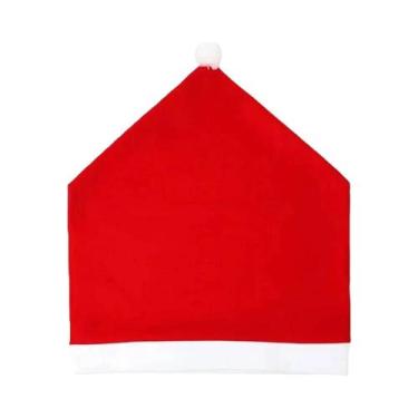 Imagem de Capas De Cadeira Festivas De Natal 4pcs 25x20in Protetores De Assento 