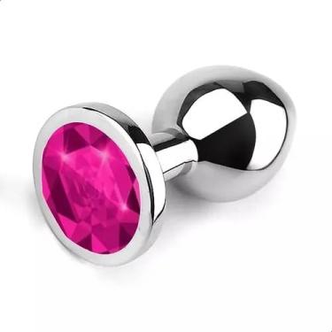 Imagem de Plug Anal de Aço Inox com Joia 3 Tamanhos