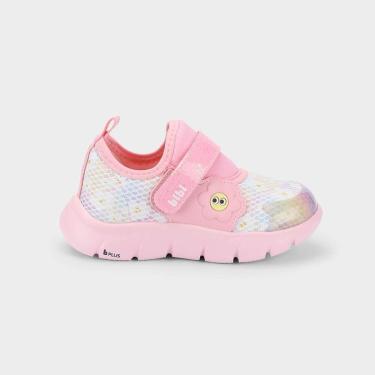 Imagem de Tênis Infantil Bibi Energy Baby 2.0 Rosa de Flores-Feminino