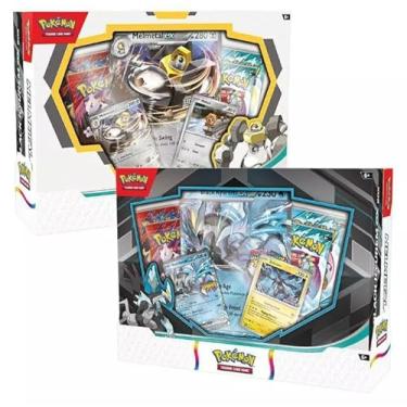 Imagem de Pokemon TCG Trading Card Game Boxes Black Kyurem ex and Melmetal ex Box 2 Boxes, 4 Packs per Box and 2 Promo Cards with one Oversized Card