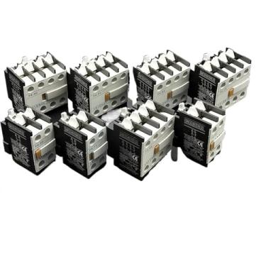 Imagem de LA1-DN22 LA1-DN11 F4-22 F4-11 Bloco de contator auxiliar o contato auxiliar para contator CA CJX2 LC1-D 4 polos (Cor: F4-20(2NO))