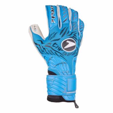 Imagem de Luva de Goleiro Profissional Poker Champion 8 Extended, Cel, Pt, 11