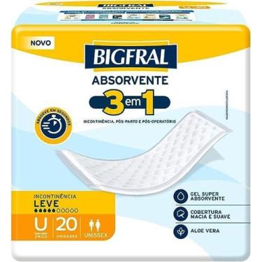 Imagem de Absorvente Geriátrico Bigfral Regular Plus 20un