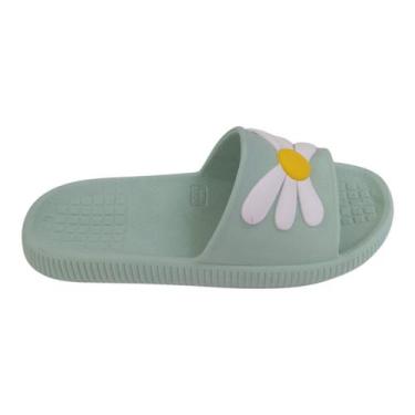 Imagem de Chinelo Slide Flor Azaleia Feminino Delicada Modinha Verão - Marinella