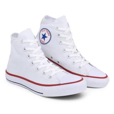 Imagem de Tênis Star Cano Alto Oldtribe Taylor Botinha, Branco, 39