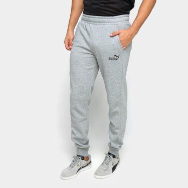 Imagem de Calça Moletom Puma Essentials Logo Fleece Cl Masculina-Masculino