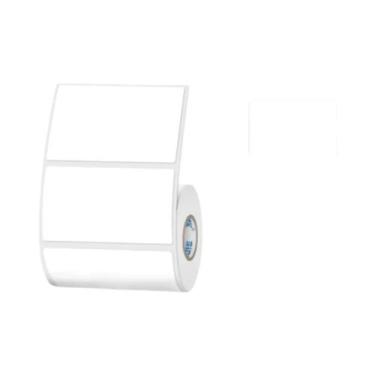 Imagem de Fita Adesiva Branca Impermeável E Anti-Oleo Para Impressora Térmica Mi