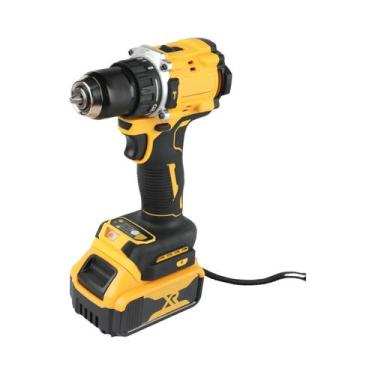 Imagem de Parafusadeira Elétrica Compacta 20V a Bateria De Lítio Sem Escovas DCD