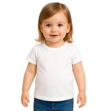 Imagem de Camiseta Manga Curta Básica Infantil Menina Kyly-Feminino
