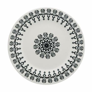 Imagem de Kit 6 Pratos Rasos Donna Folk Oxford® Cerâmica 24cm