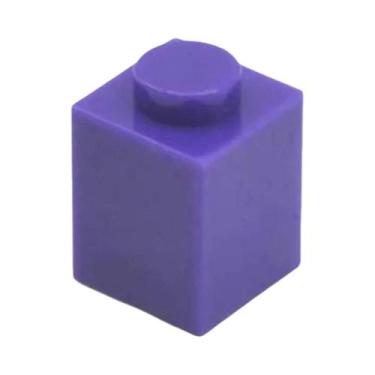 Imagem de 100 Peças De Blocos De Montar Compatíveis MOC 1x1 3005, Brinquedos Edu