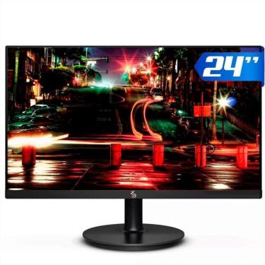 Imagem de Monitor Gamer 24 Led Full Hd 3green Vga E Hdmi 75hz Preto