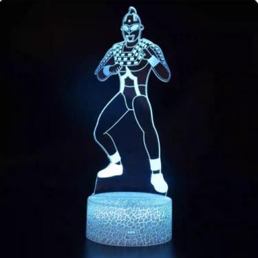 Imagem de Luz noturna Ultras Sevens Ultramans LED 3D com mudança de cor - Yiweis