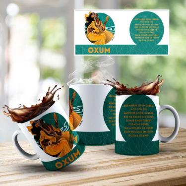Imagem de caneca orixá oxum Ogum yansa Oxossi ossain Oxumarê Exu oxalá Omolu - N
