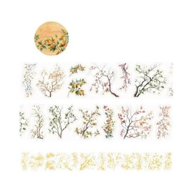 Imagem de Fita Adesiva Decorativa De 50mm X 2m PET Para Plantas, Ramos, Lâmpadas