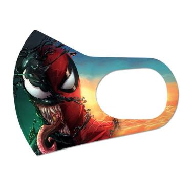 Imagem de Máscara facial Anime Venoms Boca, Proteção Facial, Algodão