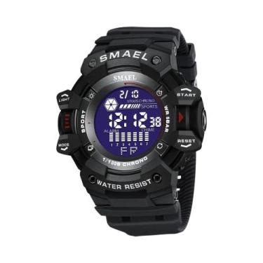 Imagem de Relógio Digital LED Esportivo Masculino SMAEL Com Cronômetro E Contage