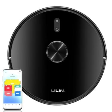 Imagem de Lilin Robô Aspirador de pó Inteligente X6 com navegação LIDAR, 110/220V Bivolt, Aspirador de pó robo com Tank e Esfregona, Salve vários mapas, Fronteira Virtual, Funciona com Alexa, Do Brasil