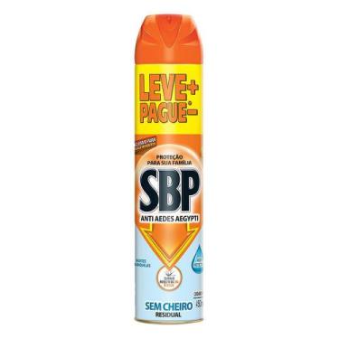 Imagem de Inseticida Anti Aedes Aegypti SBP Aerosol Sem Cheiro 450ml Leve Mais P