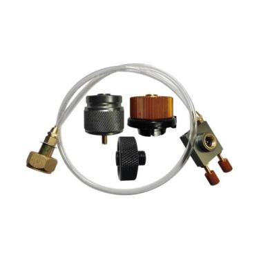 Imagem de Adaptador Conversor De Cilindro De Gás Para Fogão De Camping Ao Ar Liv