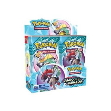 Imagem de Cartas Pokémon Box Com 36 Boosters Amigos de Jornada Copag