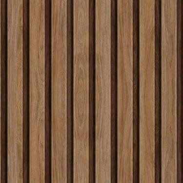 Imagem de Papel Decorativo Autoadesivo Ripado Escuro - M.A., Papel de Parede Ade