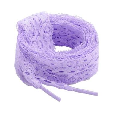 Imagem de Cadarços De Seda Coloridos Para Meninas, Planos, 3CM De Largura, Acess