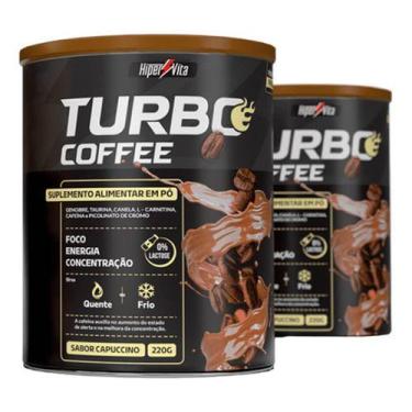 Imagem de Cafe Energetico Turbo Coffee 220g Hipervita