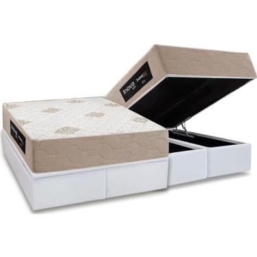 Imagem de Conjunto Box Baú Queen + Colchão Molas Inovaflex D33 Inova Plus
