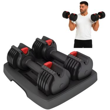Imagem de Par Halteres Dumbbell Inteligentes K2 Para Treino Musculação