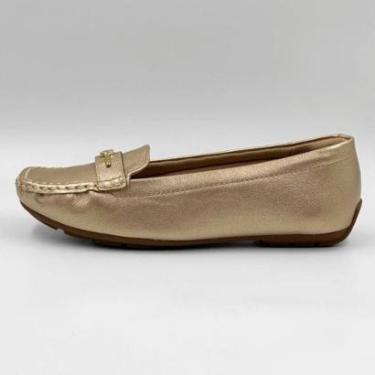 Imagem de Sapato Modare Mocassim Metalizado Feminino-Feminino