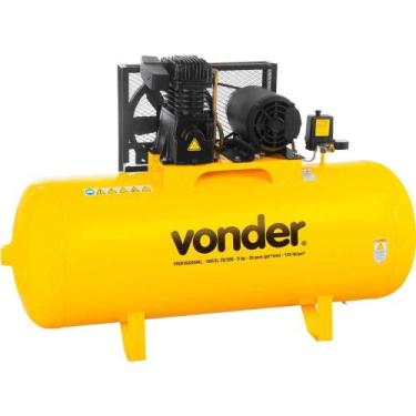 Imagem de Compressor de ar Vdcsl 20/200, 5,0 cv Trifásico, 220 V ~/380 V~, Vonde