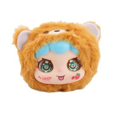 Imagem de Brinquedos De Pelúcia De Desenho Animado: Urso Marrom, Raposa, Lobo, M