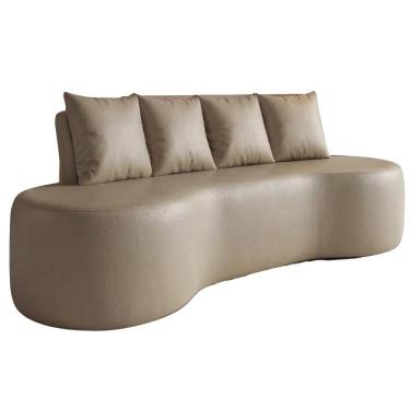 Imagem de Sofa 3 Lugares Organico Ibiza 210 cm Corino Vazzano